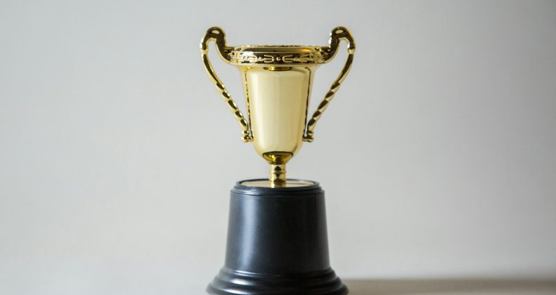 Gold trophy